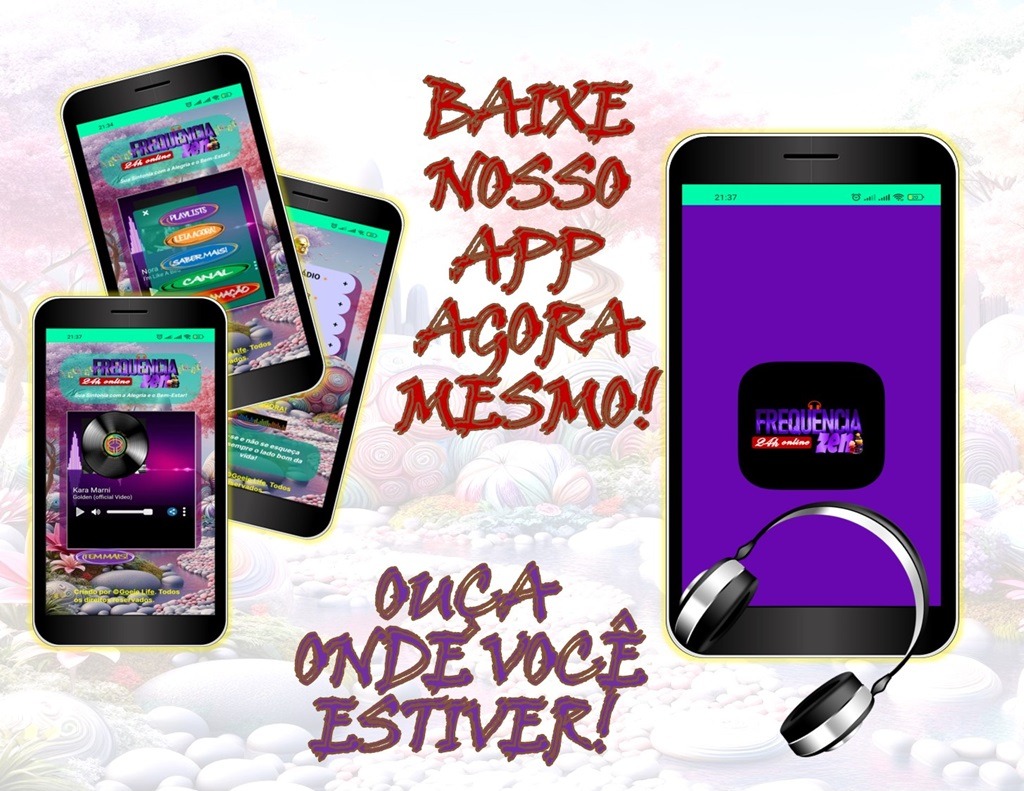 Ouça a Rádio FrequênciaZEN no seu celular
